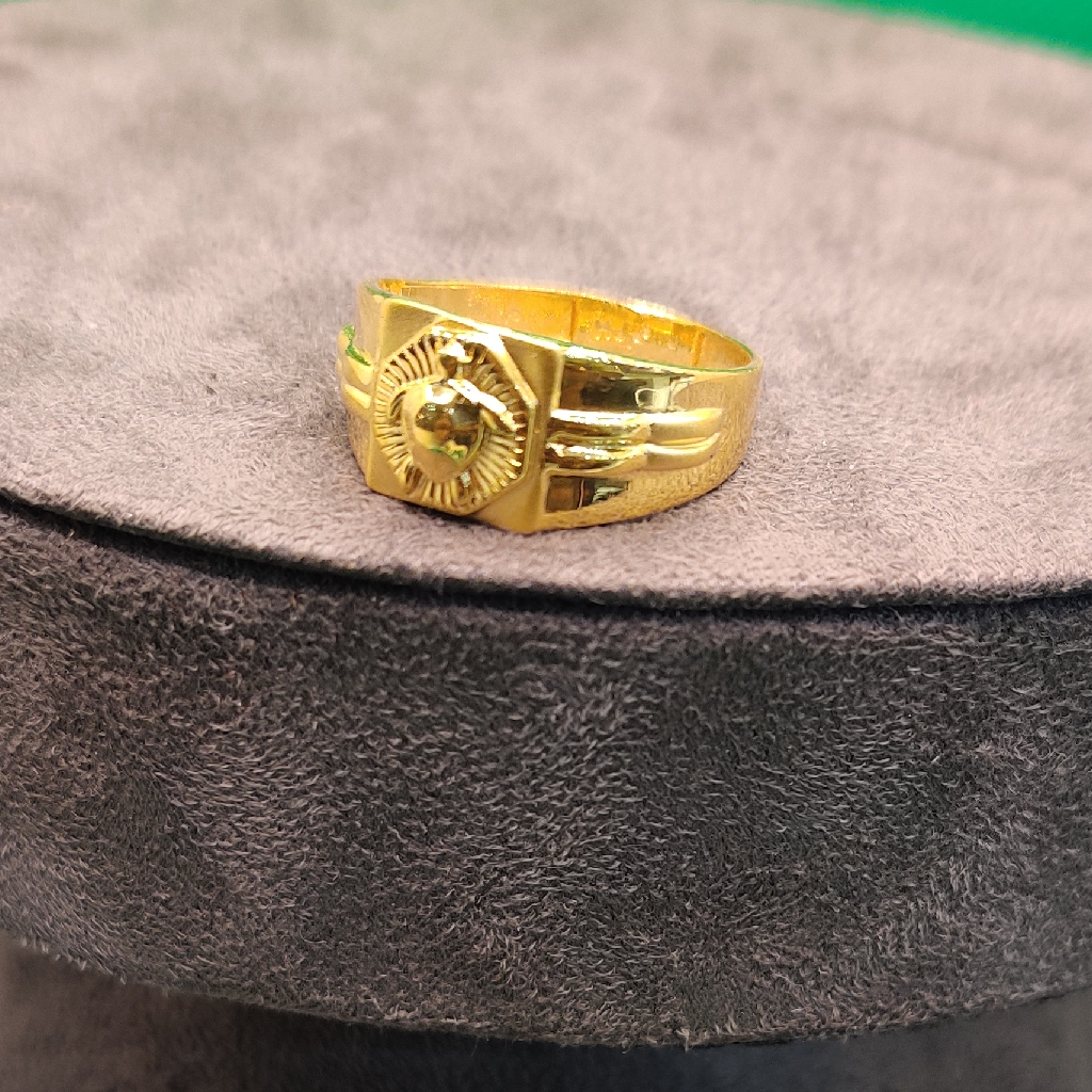 916 gold gents  ring