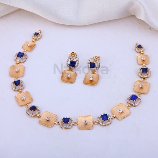 750 rose gold hallmark fancy necklace rn430