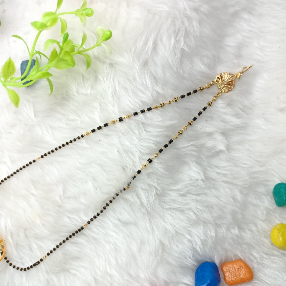22k Gold Plain Mangalsutra RJM06