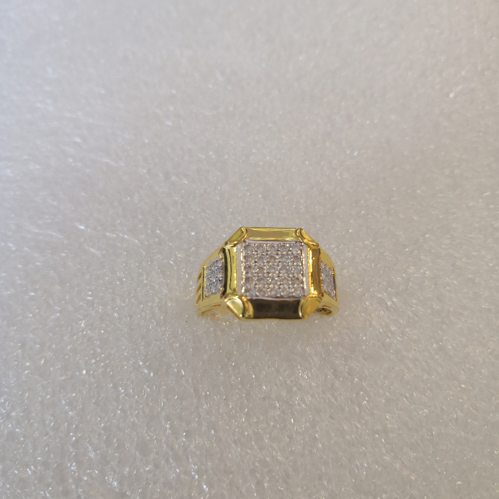 916 gold fancy casting Gents ring