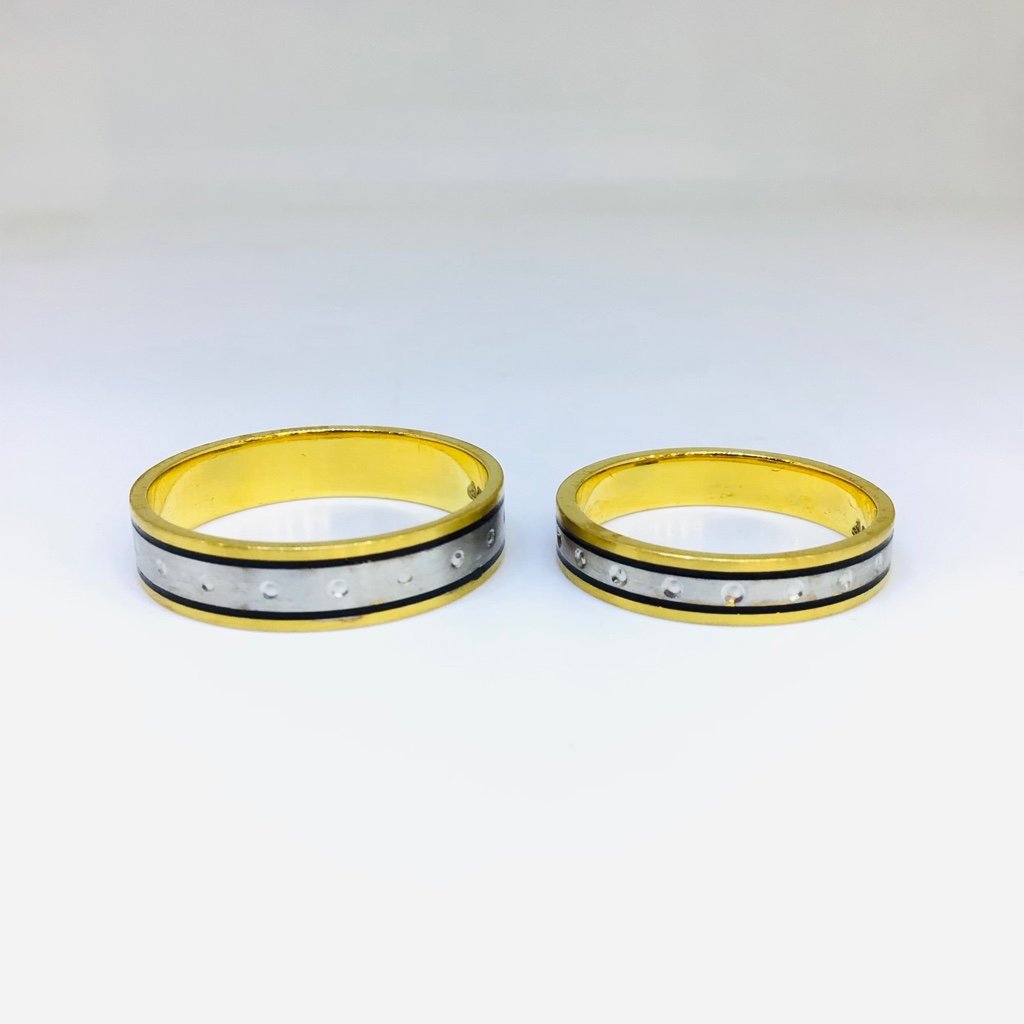 Branded fancy couple bands