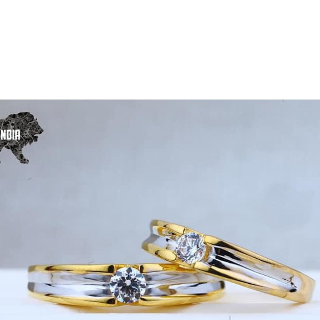 22kt Gold Couple Ring RH-CPR008