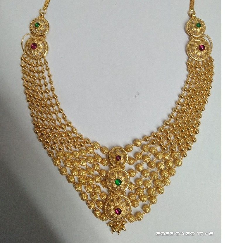 916 Gold Traditional necklace