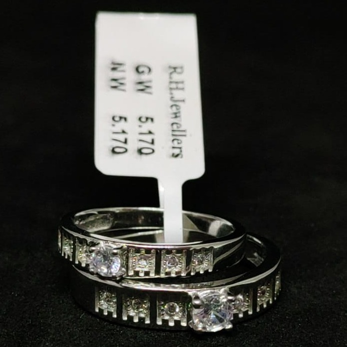 92.5 silver couple rings RH-CR201