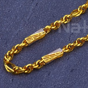 916 Mens Gold Gorgeous Chain MCH846