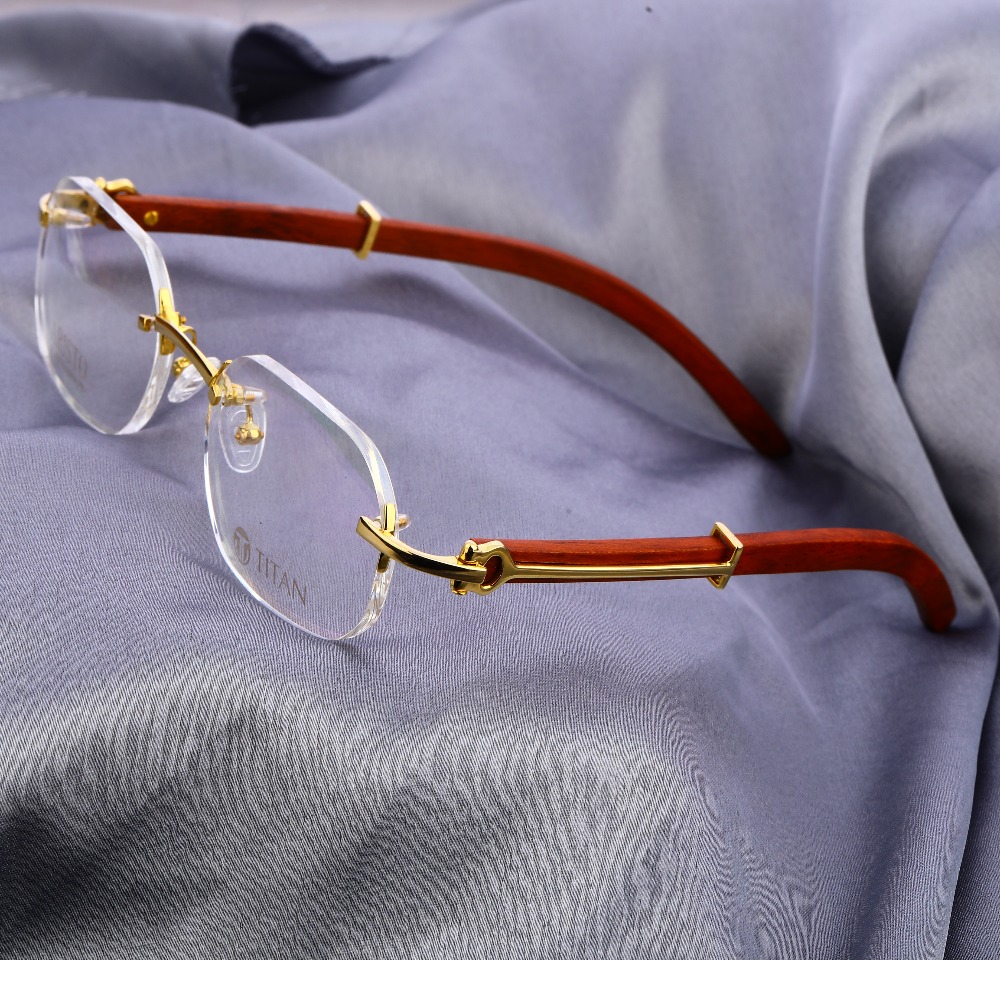 18kt Gold delicate mens spectacle s48