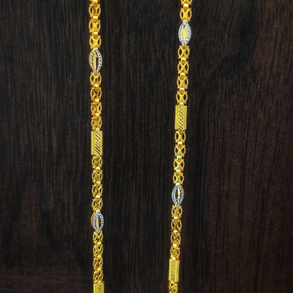 916 gold handmade chain