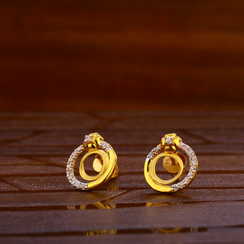 Ear Ring Gold Tops | vlr.eng.br