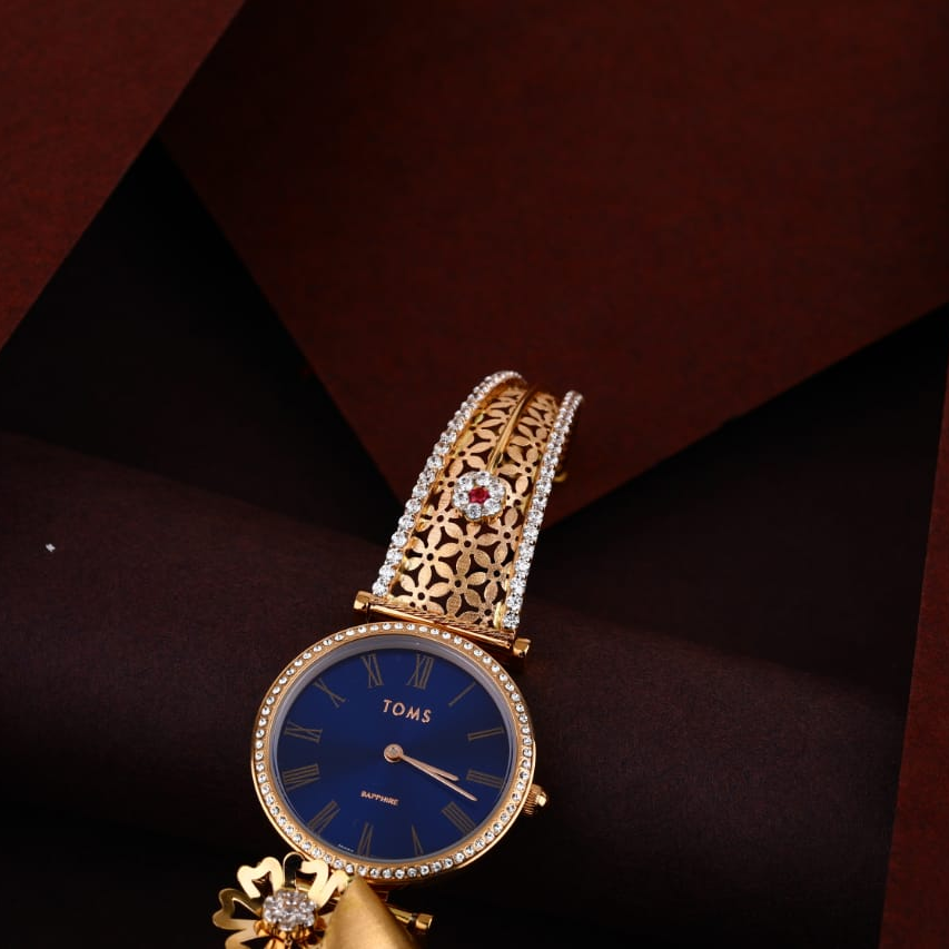750 Rose Gold Fancy Ladies Watch RLW346