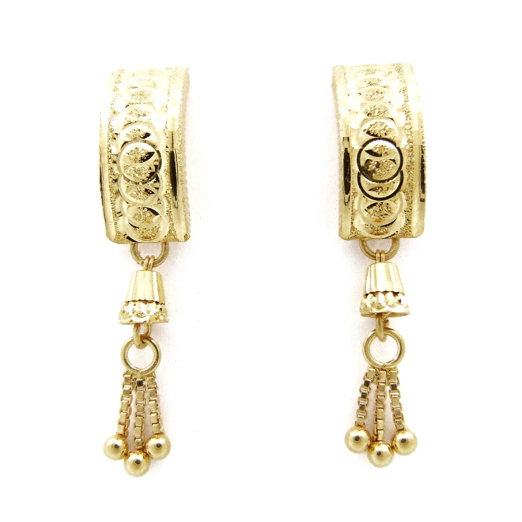 22K gold traditional earring