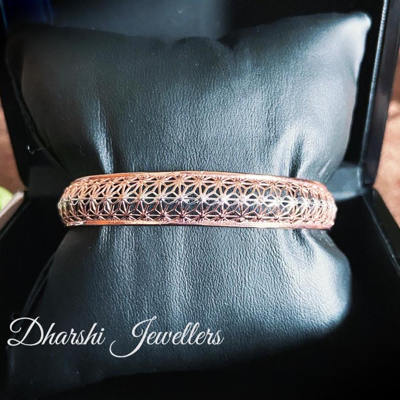copper coated Silver Bracelate