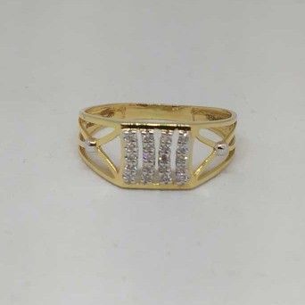 Real diamond branded gents ring