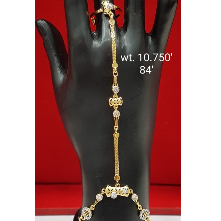 22 carat gold ladies bracelet RH-LB131