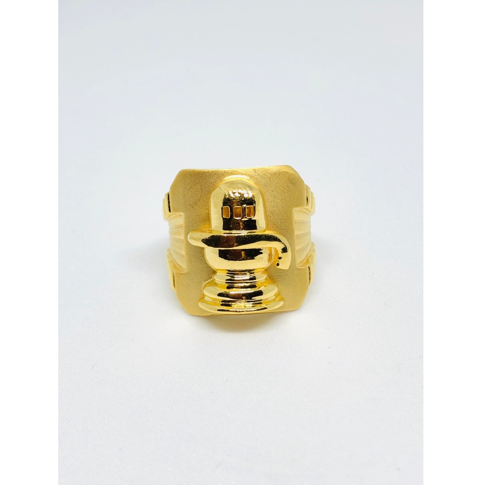 916 Gold Designer Ring For Men KDJ-R007