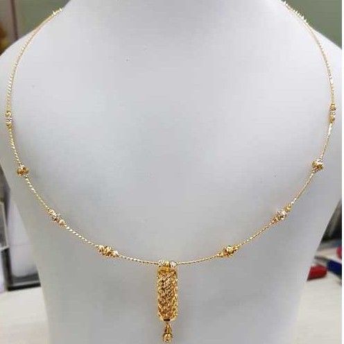 Gold 916 Attractive Necklace 