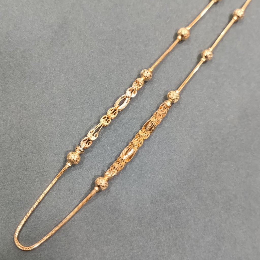 22k 916 fancy gold chain