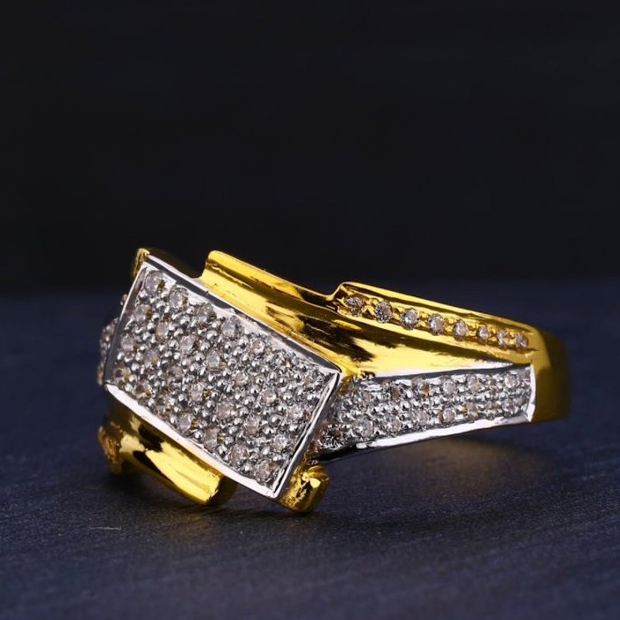 22K Gold Designer Ring For Men
