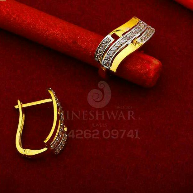 Gold Cz Attractive Turkey Bali ABG - 0103