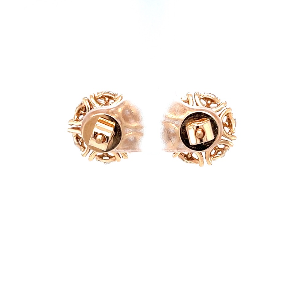 Fancy designer kudi with marquise diamonds in rose gold 0top50