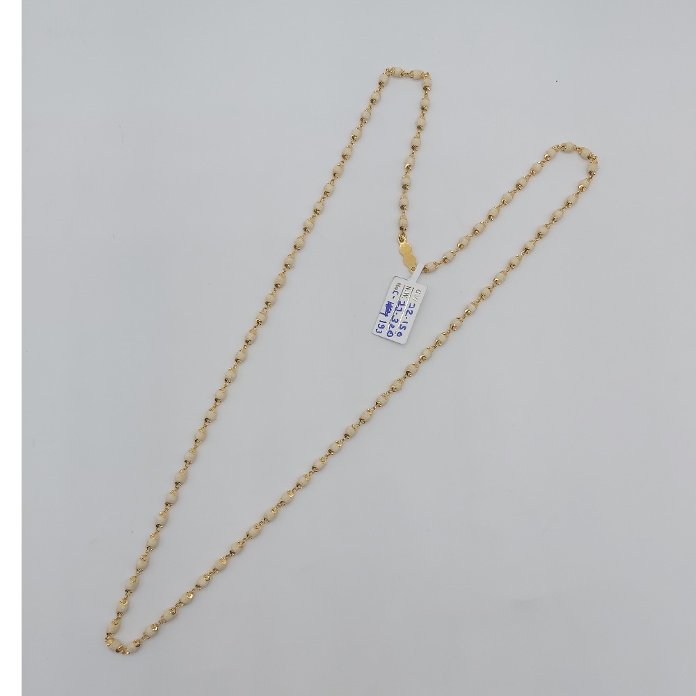 22k Gold Tulsi Kanthi