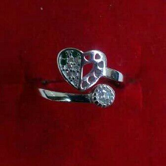 925 Silver Ladies Adjustable Ring