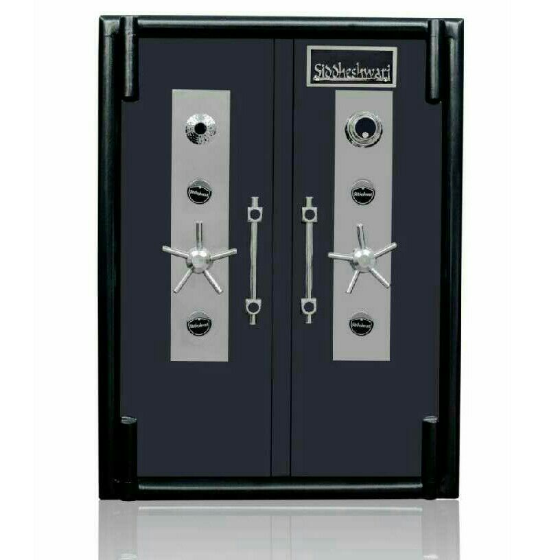 Highly Secured Twin Door Numeric Combination Iron Locker For Jewelry