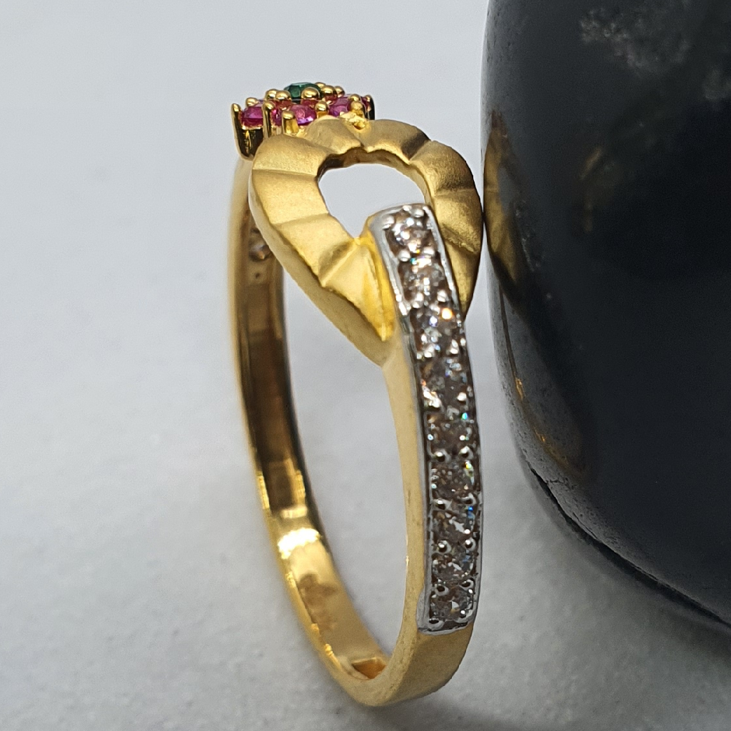 indian gold ring design for female at PureJewels UK