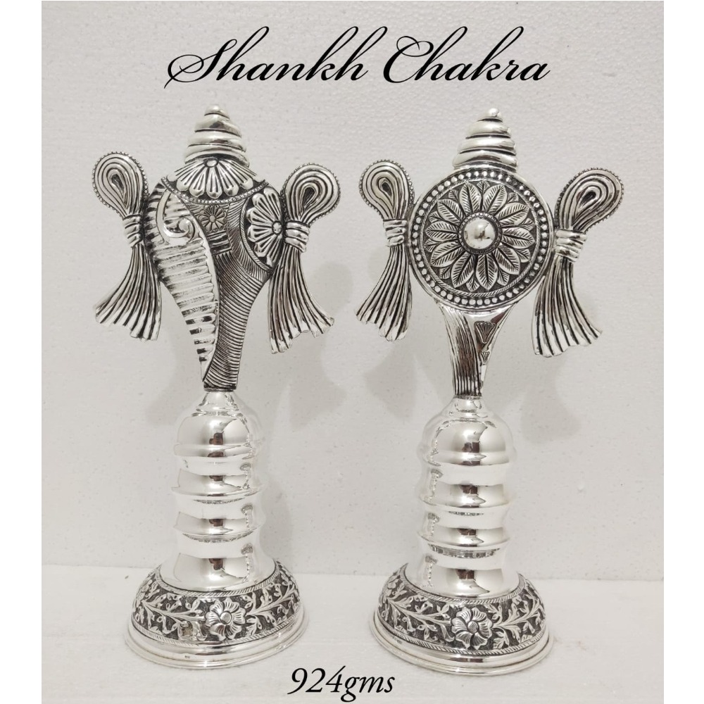 925 silver shankh chakra 