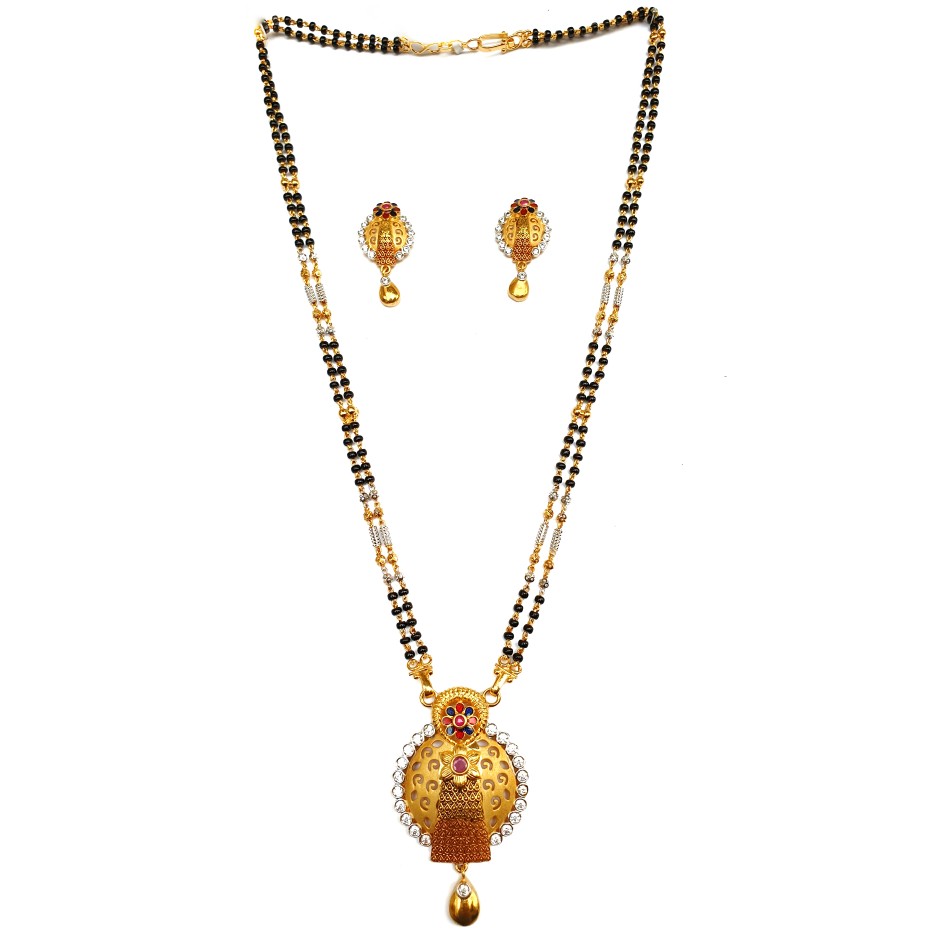 Round mangalsutra on sale