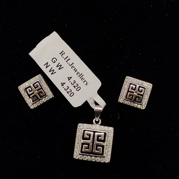 92.5 silver pendants set RH-PS855