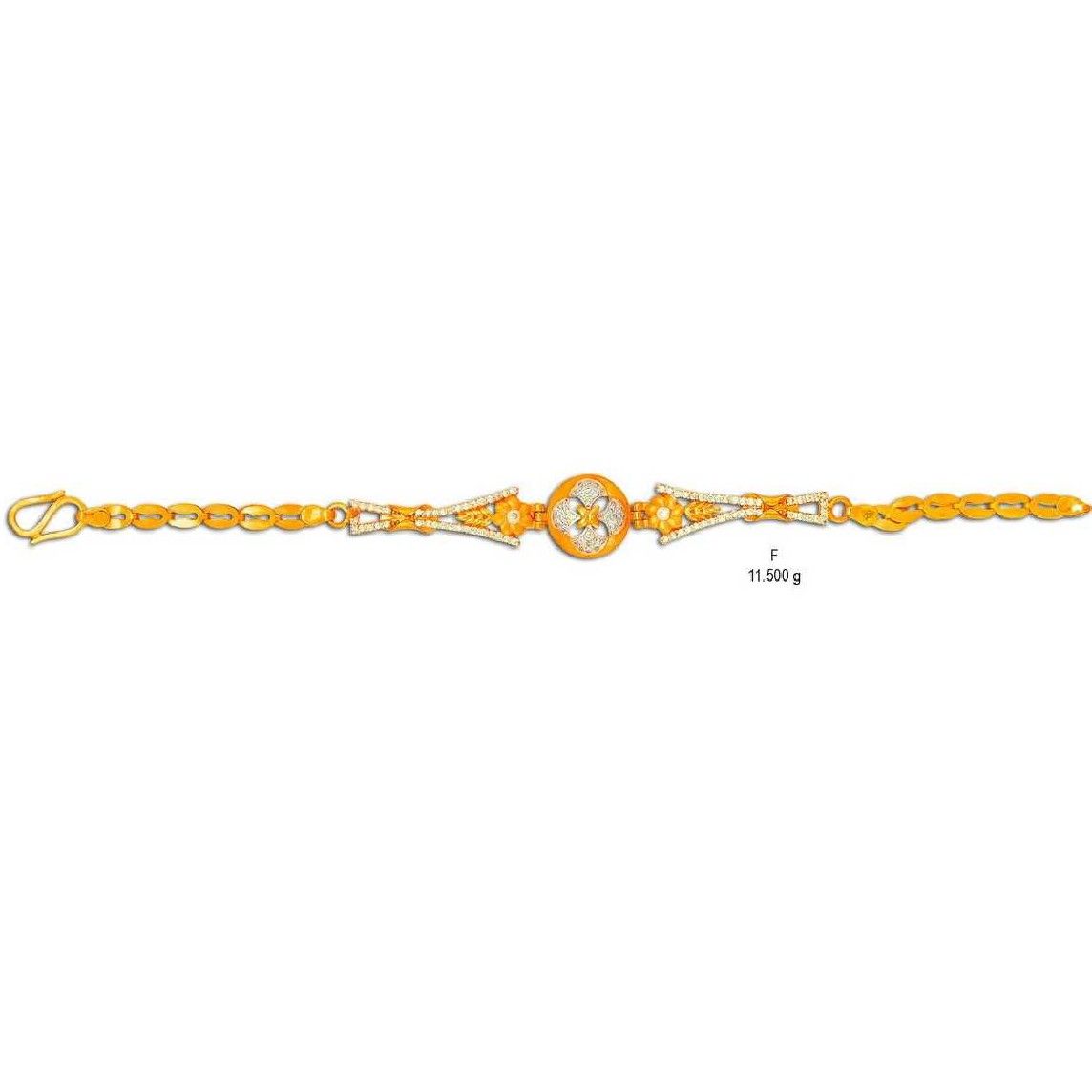 22K/916 gold Fancy Ladies Lucky (Bracelet)