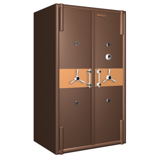 Double door jewellery safety locker