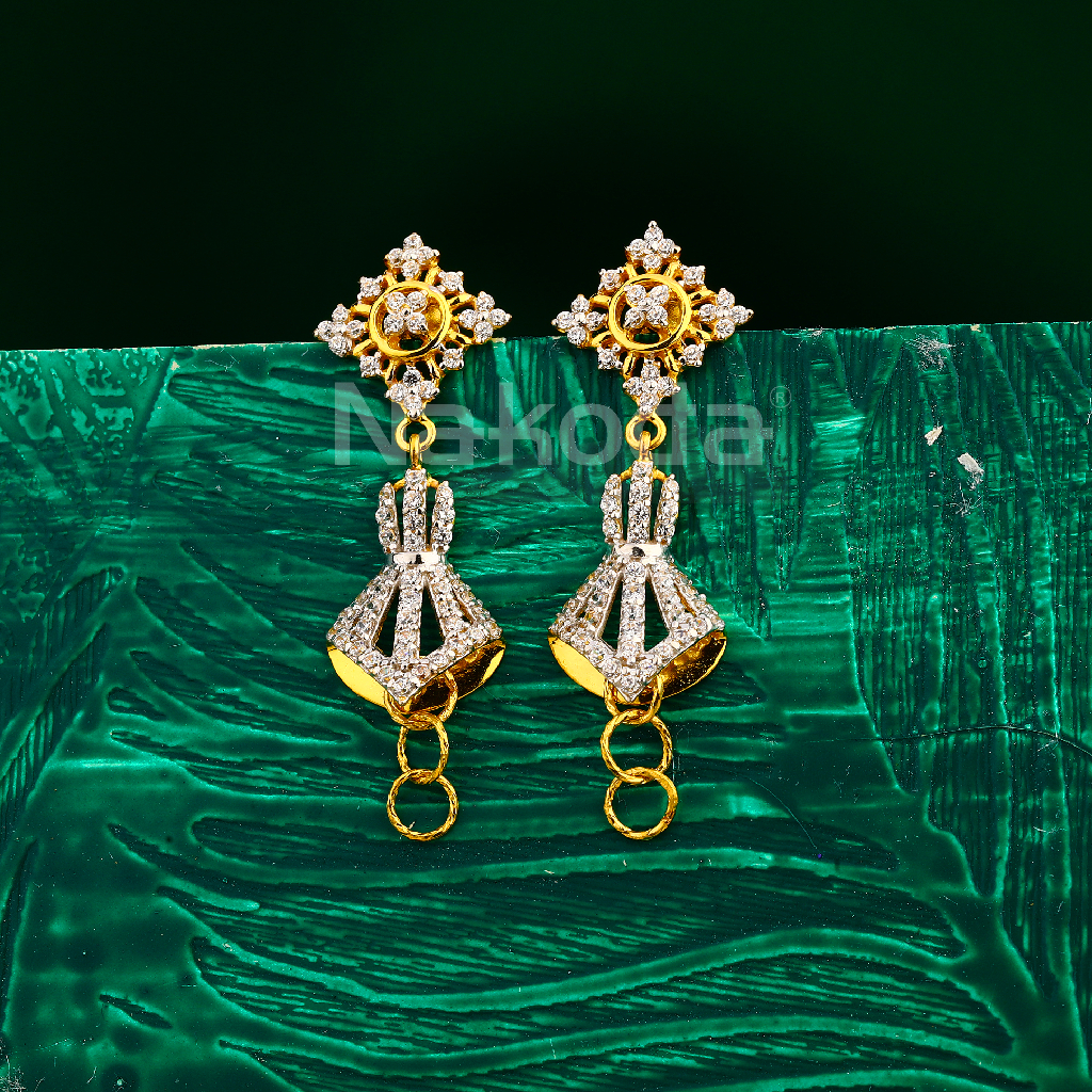 22CT Gold CZ Women's Exclusive Jhummar Earring LJE421