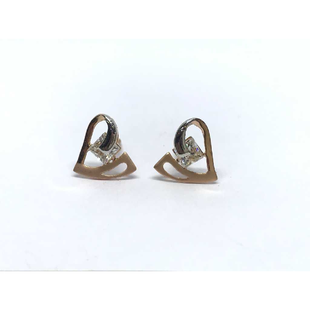 18k Heart Fancy Earring E-60527