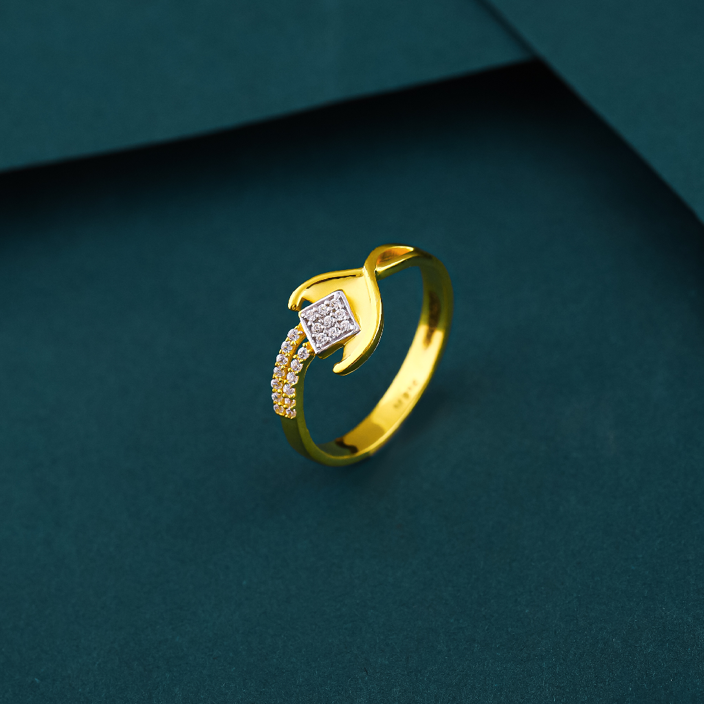 Fancy Open Square Ring For Women - EFIF Diamonds – EF-IF Diamond Jewellery