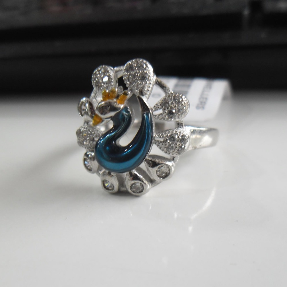 Radiant Spirit Peacock Diamond Ring-Candere by Kalyan Jewellers