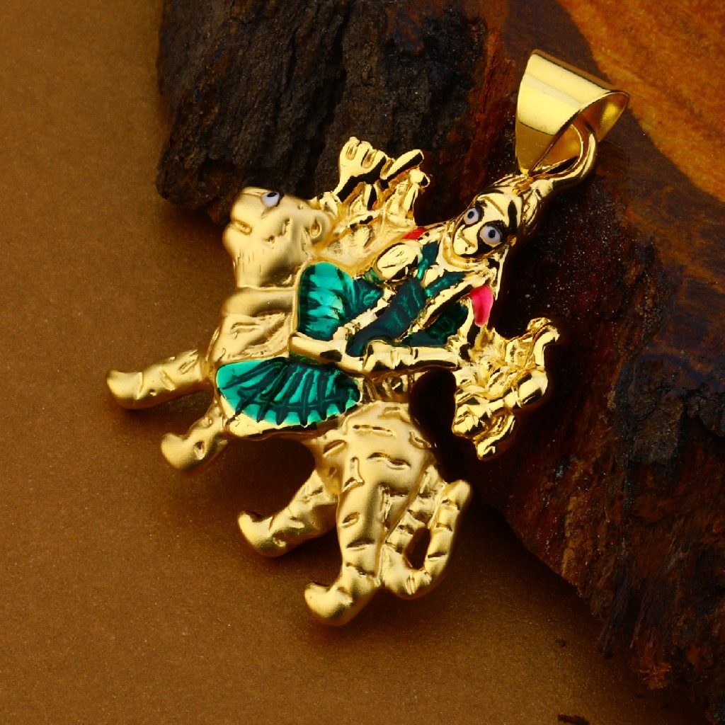 18kt exclusive Design Of Hollow Pendant HLP111