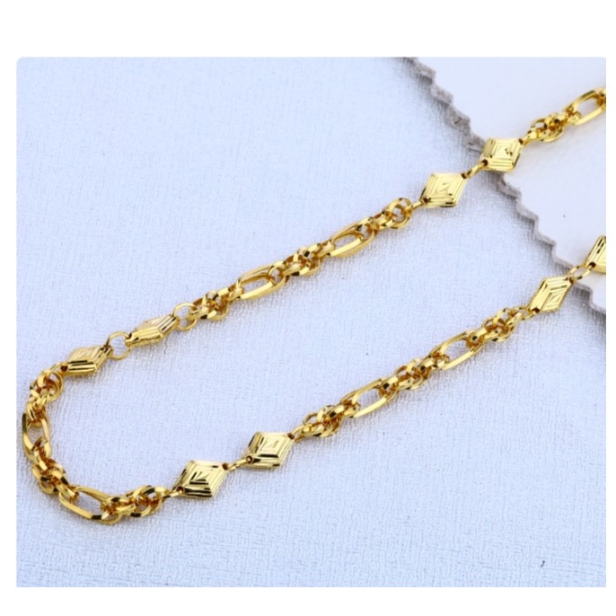 22 carat gold stylish choco chain RH-GC558