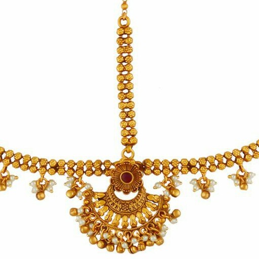 Buy quality 22KT/ 916 Gold traditional wedding jhumar mang