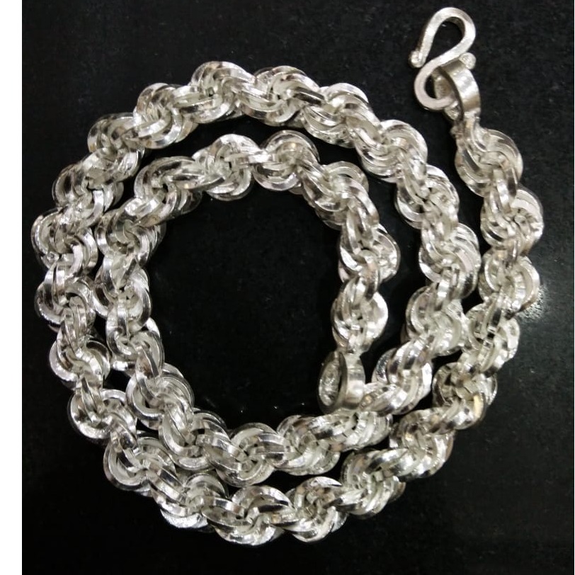 999 Silver Heavy Antique Chain 