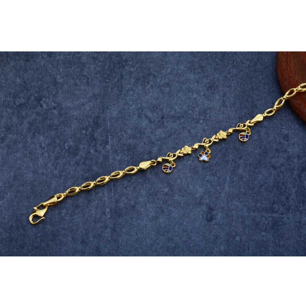 Buy Dainty Gold Bar Bracelet for Women Simple Delicate Thin Cuff Bangle  Hook Bracelet 18K Gold Plated Handmade Minimalist Jewelry Online at  desertcartINDIA