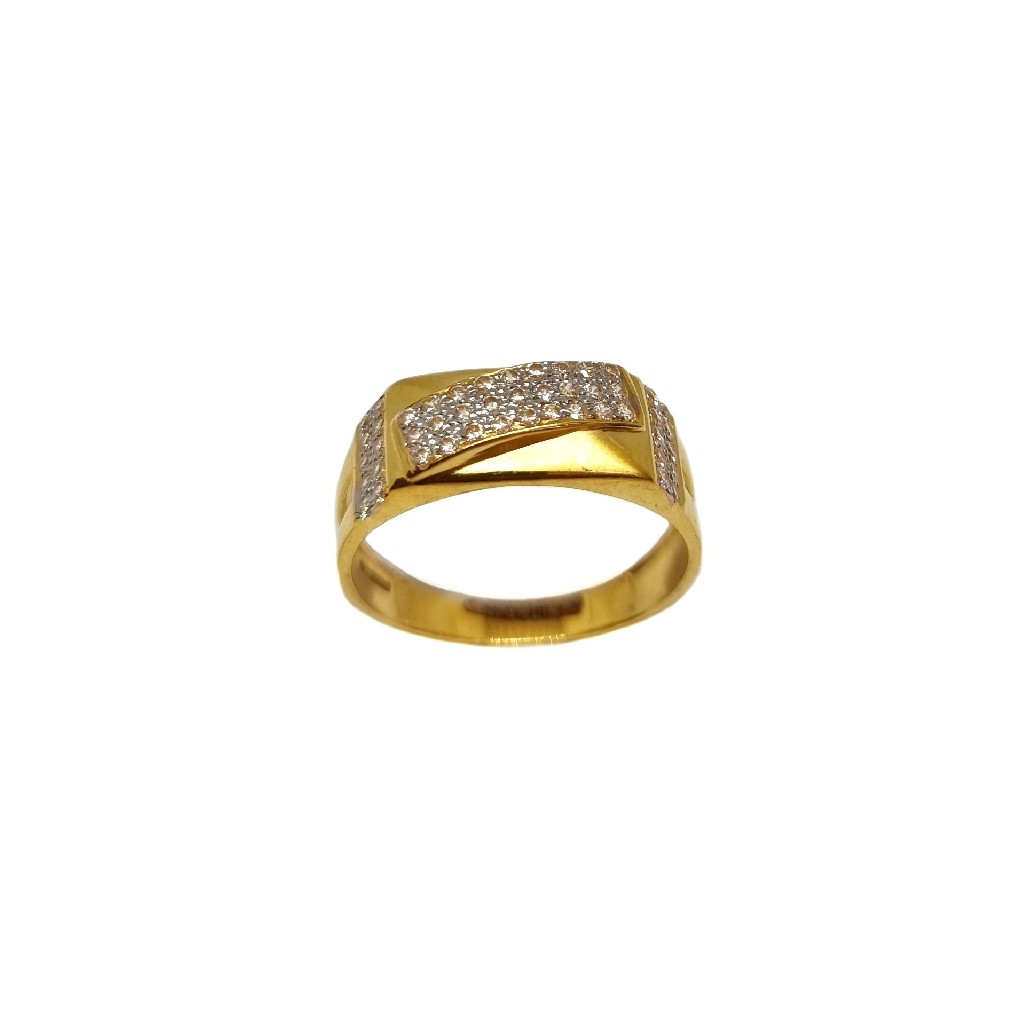 22K Gold Modern Gents Ring MGA - GRG0255