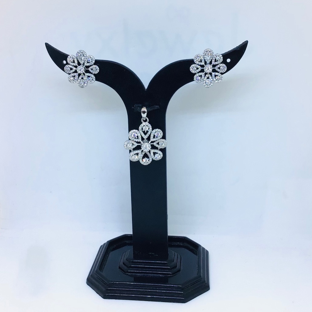 925 FANCY SILVER PENDANT SET