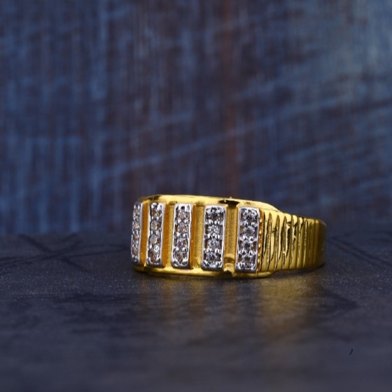 22 carat gold diamonds gents rings RH-GR505