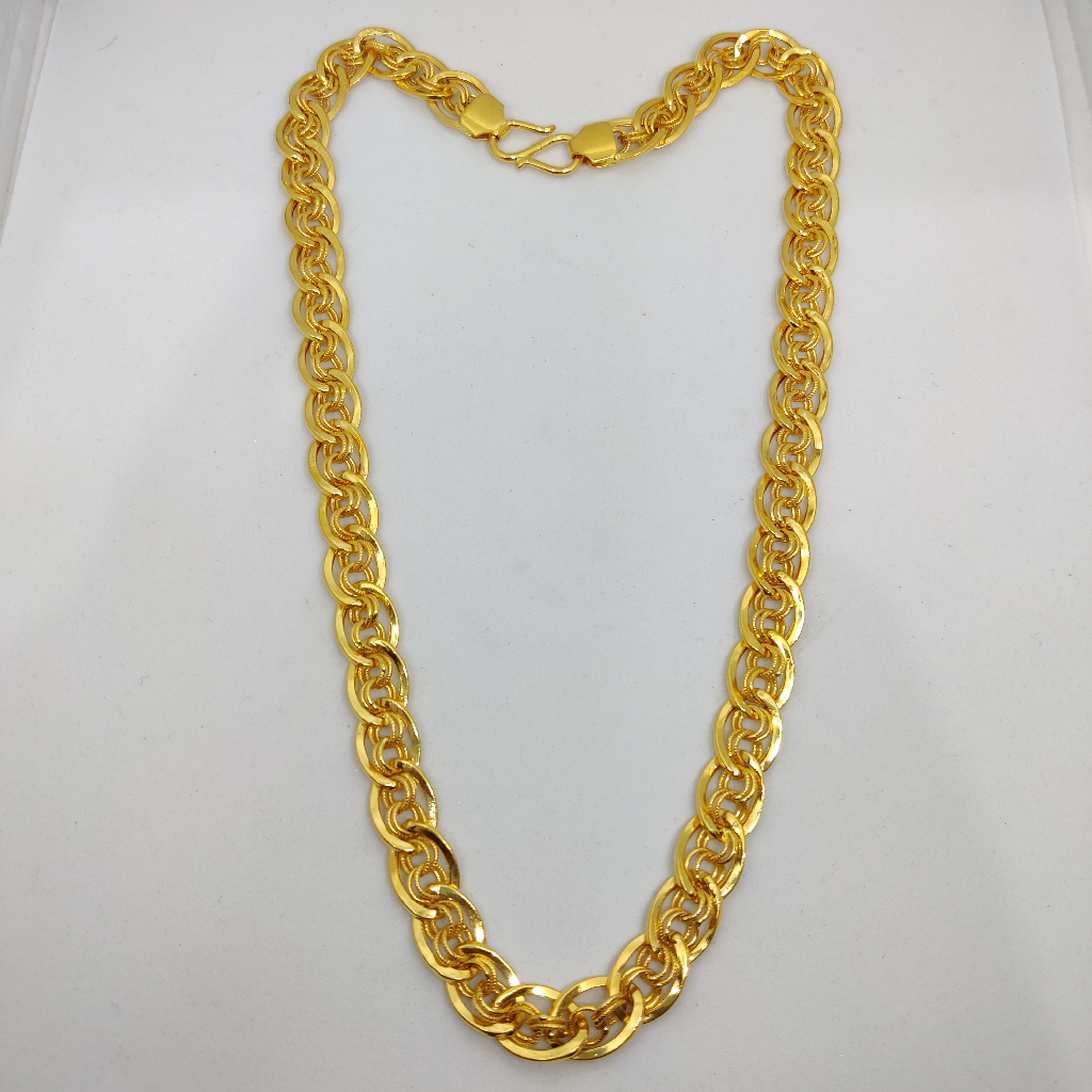 916 gold fancy gent's italian chain