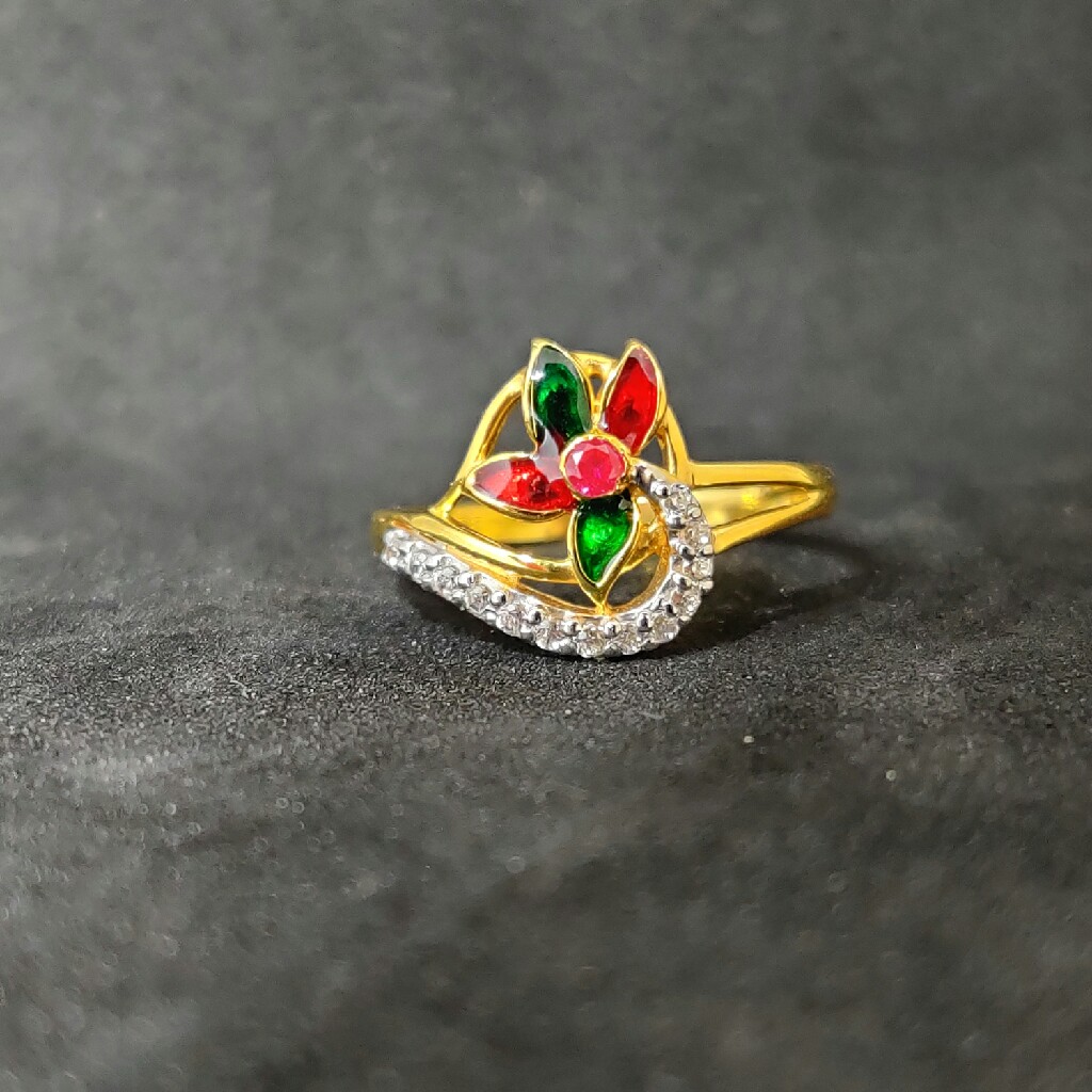 22k ladies fancy ring