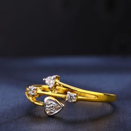 22 carat gold antique ladies rings RH-LR685