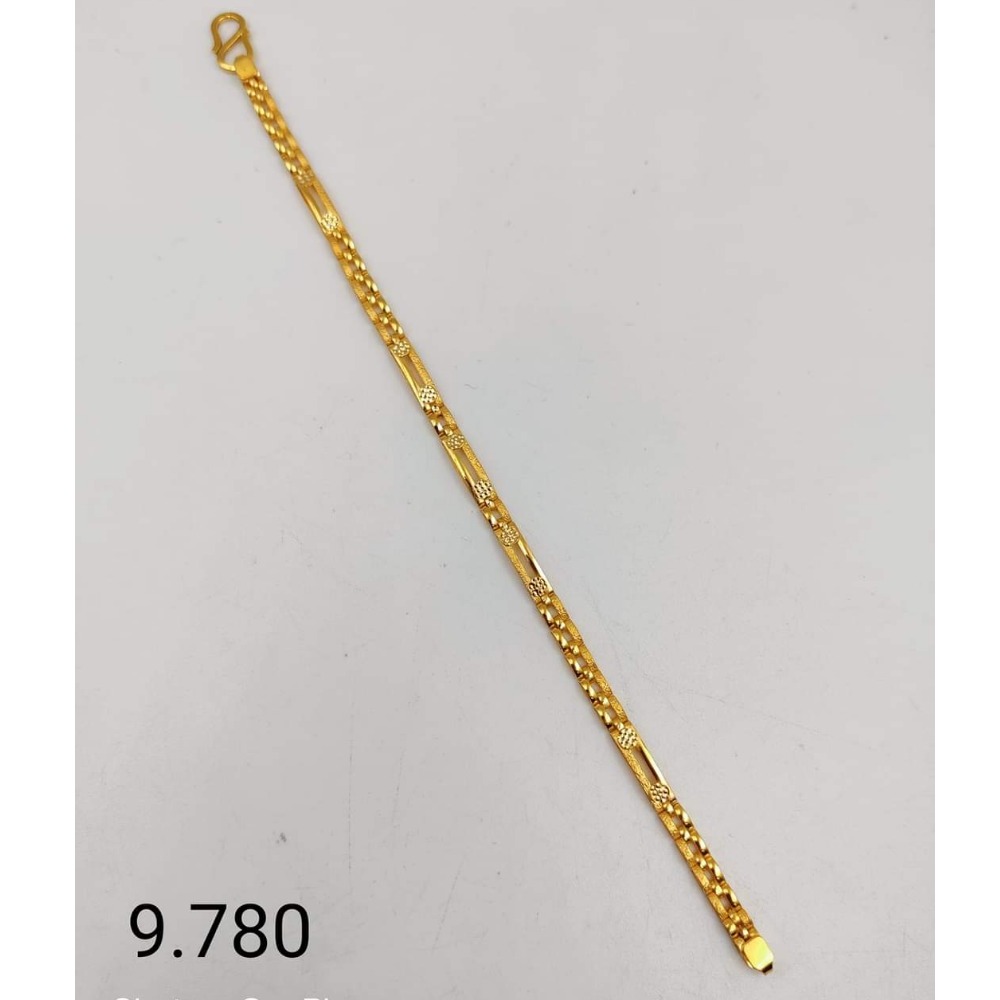 22 carat gold gents bracelet RH-GB517