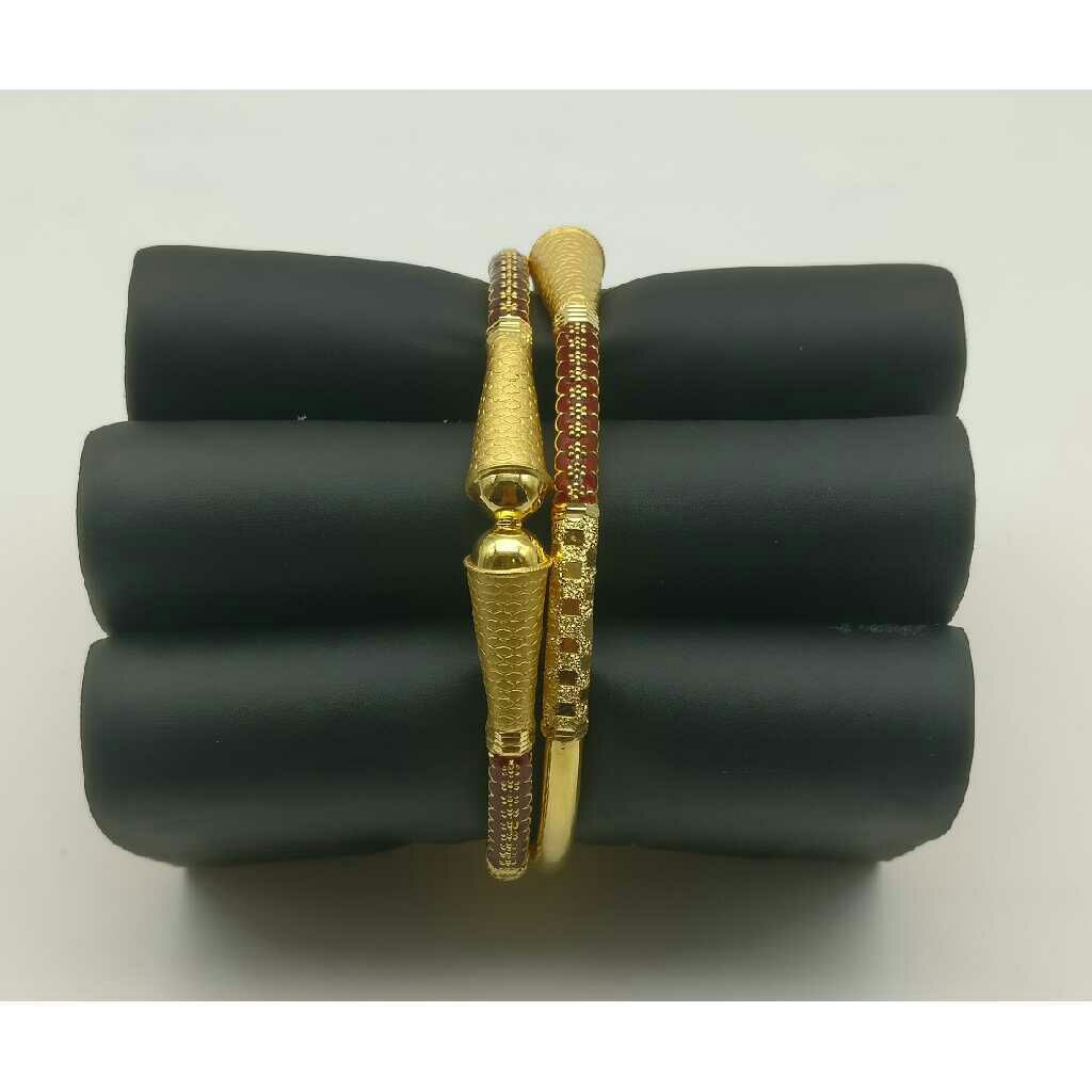 916 Gold Ladies Designer Pipe Kadli