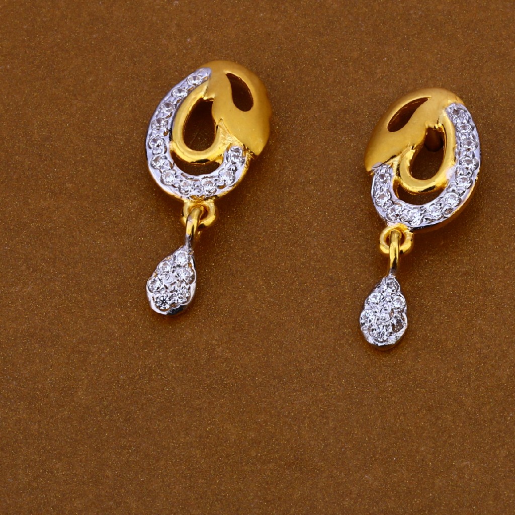 22CT Cz Fancy  Hallmark Pendant Set FPS195